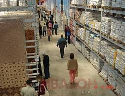 Строительный супермаркет "Большой ремонт": стеллажи Cash&Carry