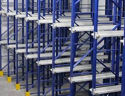 Компания "Морепродукт": стеллажи набивные